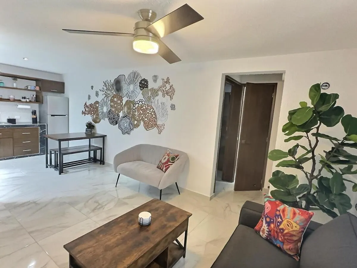 Newly Renovated & Furnished Apartment Cozumel Mexique